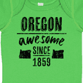 thumbnail image 4 of Inktastic Oregon Awesome Since 1859 Boys or Girls Baby Bodysuit, 4 of 5