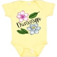 thumbnail image 3 of Inktastic Mississippi Magnolia Flowers and Leaves Boys or Girls Baby Bodysuit, 3 of 5