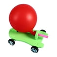 thumbnail image 2 of Balloon Powered Car Toy Easy to Assemble Assemble Set DIY for Birthday Gifts, 2 of 7