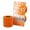 Orange, variant on Renova Luxury Scented Colored Toilet Paper 2 Rolls 3-Ply Bath Tissue - Pack 2 Rolls Black