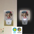 thumbnail image 2 of Yayeee LED Night Light for The Home Plug in With Light Sensors 2 Pack, Red Dog Artist, 2 of 6