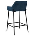 thumbnail image 4 of Set of 2 Modern Velvet 26" Counter Stool, 4 of 7