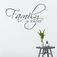 thumbnail image 5 of Stickers - Household Stickers - Family Forever Wall Sticker Quotes Decal Inspirational Saying for Living Room Decor - Sticker (1 Sheet), 5 of 5