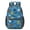 Police and Vest, variant on Police and Vest Blue Pattern 17" School Backpacks for Teens,Waterproof Oxford Fabric,S-Shape Padded Straps for School,Travel,Hiking,Camping