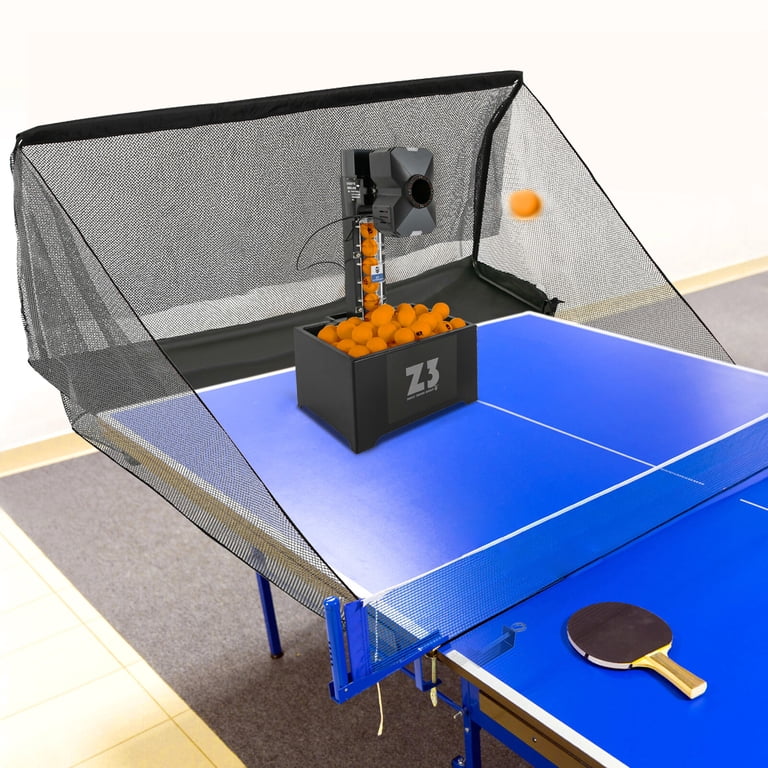 Tafeltennistrainer, Draagbare ABS Tafeltennistrainer Pingpongbal Automatische Trainingsmachine Entertainment