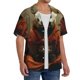 thumbnail image 2 of Fotbe Jungle Meditating Panda Camisa Estampada de Manga Corta para Hombre, Casual de Verano, Estilo Playero, Sin Arrugas-3X-Large, 2 of 5