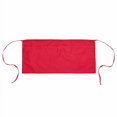 thumbnail image 2 of DALIX Waist Aprons Commercial Restaurant Home Bib Spun Poly Cotton Kitchen (3 Pockets) in Red, 2 of 4