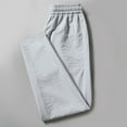 thumbnail image 3 of Yiliang Mens M,Gray,Casual Pants Classic Fit Stretch Chino Pant Flat Front Wrinkle Free Pants, 3 of 4