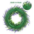 thumbnail image 5 of Scidweet Artificial Lavender Wreaths for Front Door,  18.9” Faux Farmhouse Wreaths for Indoor Outdoor Spring Summer Wall Window Party Wedding Home Decor, 5 of 6