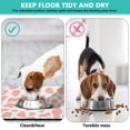 thumbnail image 4 of Classic Black and White Farm Animal Pattern Dog Food Mat – Vintage Country Style Pet Feeding Mat, Quick Dry, Waterproof, Anti-Slip, Perfect for Pet Feeding Area, 4 of 7