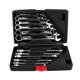 thumbnail image 1 of 12PCS Dual-Purpose Ratchet Wrench Fixed Wrench Hand Tool Set 72 Teeth 12-Piece Ratchet Wrench Combin, 1 of 5
