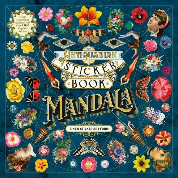 Antiquarian Sticker Book The Antiquarian Sticker Book: Mandala, (Paperback)