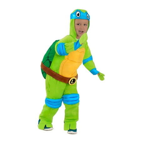 Boys TMNT Leonardo Jumpsuit Halloween Costume