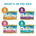 thumbnail image 3 of Purina Fancy Feast Creamy Delights Wet Cat Food, Poultry & Seafood, 3 oz Cans, Pack of 24, 3 of 11