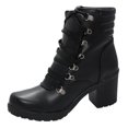 thumbnail image 1 of Incognita Botas Dama Mujer Tipo Piel Negro Urbano Cómodo 032D51 negro 22 Incógnita 032D51, 1 of 4