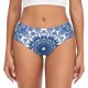 thumbnail image 1 of Fotbe Blue Watercolor Calzones Estampados para Mujer – Ropa Interior de Algodón, Cómoda, Suave y Elástica-Small, 1 of 6