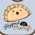 thumbnail image 4 of Inktastic Happiest Lil' Pierogi Boys or Girls Baby Bib, 4 of 4