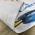 thumbnail image 5 of Ambesonne Watercolor Place Mats Set of 4, Pacific Tang Fish, Standard Size, Yellow, 5 of 6