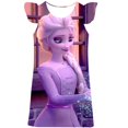 thumbnail image 1 of Disfraz de dibujos animados para niñas, vestido de Frozen de Disney, vestido de princesa de verano para niños, ropa de fiesta de cumpleaños para niños, 10T Gao Jinjia LED, 1 of 2