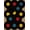 Multicolor, Pattern 4, variant on ODIKA 2'x3' Washable Accent Rug Vinyl Cd Record Retro Spinning Concentric Groove Grooves Disc Flowing Dynamic for Bedroom, Nursery, RV, Pet Friendly, Bedside Mat
