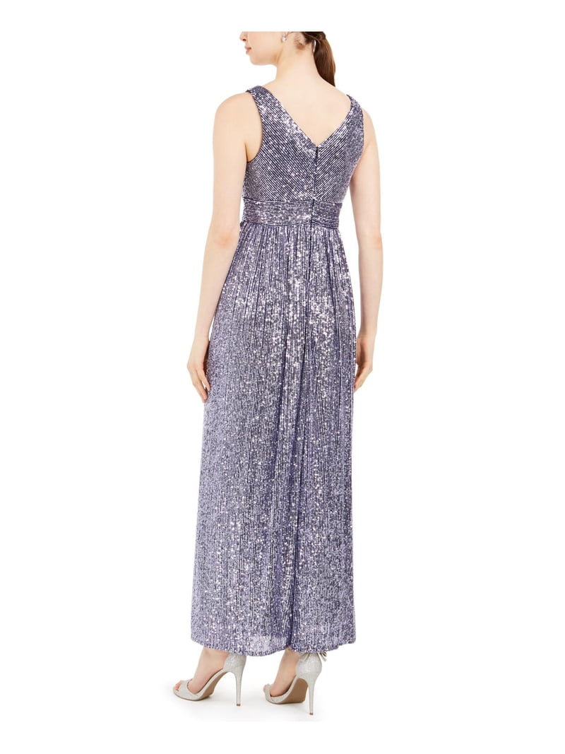 Nightway Womens Sequin Gown Dress, Blue, 6 - Walmart.com