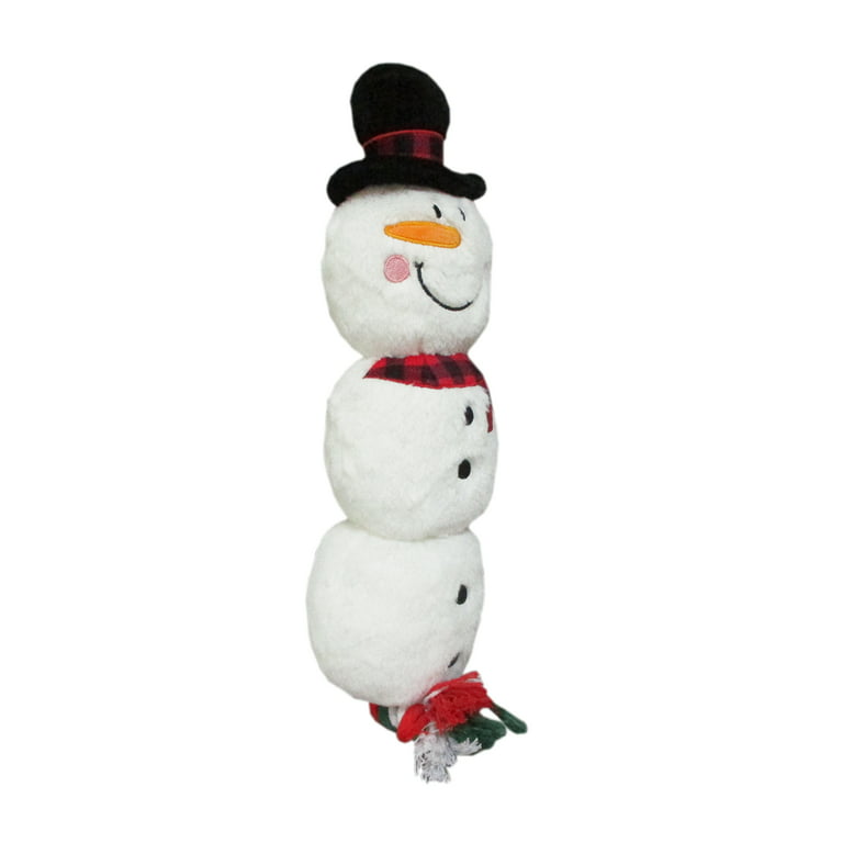 Vibrant Life Dog Toys Snowman Plush