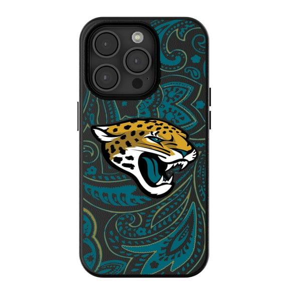 Keyscaper Jacksonville Jaguars Paisley iPhone Magnetic Bump Case