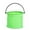 Green, variant on Tswift Foldable Silicone Water Bucket for Paint Brush Washing, teen Outdoor Fishing, Camping, Travel, Multipurpose Collapsible Container with Handle, 1Pcs Telescopic Bucket