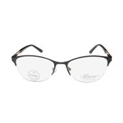 Luxe 462 Cat Eye Eyeglass Frame/eyewear Made With Genuine Fine Illustra Crystals