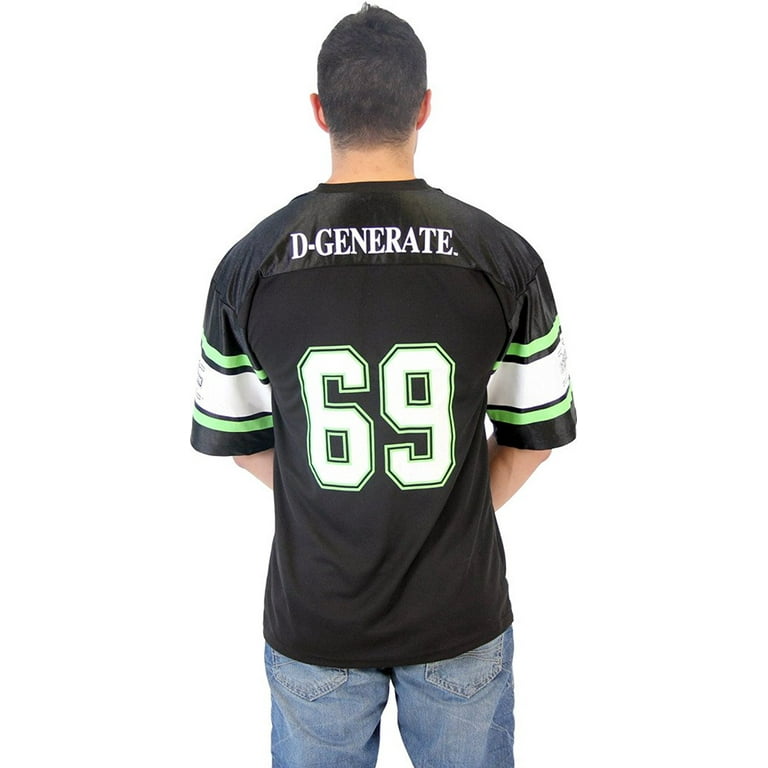 Men's Black D-Generation X Baseball Jersey