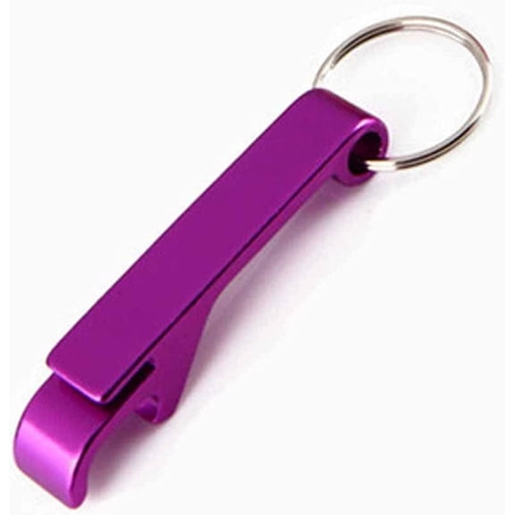 Portable Beer Bottle Opener Keychain Mini Pocket Aluminum Alloy Beverage Beer Bottle Opener Wedding Party Favor Gifts (Color : Black)