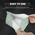 thumbnail image 5 of Naloa Floral Daisy Print Leather Tissue Box Cover Rectangle | Long Tissue Box Cover | Tissue Box Holder | Tissue Holder for Bathroom, 5 of 9