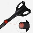 thumbnail image 6 of Lightweight Foldable Forearm Crutch, Aluminum Walking Stick,Height Adjustable, Ergonomic Handle with Comfortable Grip(Black), 6 of 10