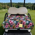 thumbnail image 2 of FUIALDOLG Green Golf Cart Seat Towel Blanket with Storage Pocket Anti Skid Golf Cart Seat Cover for Two Person Universal Fit,Club Car Seats Protection Pads, 2 of 8