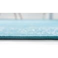 thumbnail image 5 of Rugs.com Aarhus Collection Rug – 10 Ft Runner Blue Low Rug Perfect For Hallways, Entryways, 5 of 9