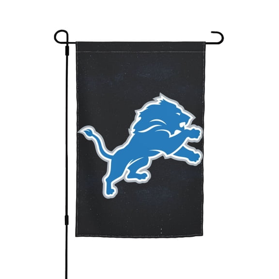 Lion Sport Logo Garden Flag 12x18 Inch Indoor Balcony Courtyard Outdoor Decorative Flag