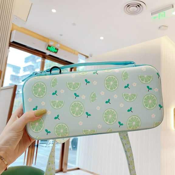 Cute Portable Travel Carrying Case for Nintendo Switch / Switch Lite Game Console-Limes
