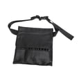 thumbnail image 3 of Riñonera para maquilladores, bolsa cruzada para herramientas, práctica bolsa de almacenamiento para brochas de maquillaje, pinzas y citas nupciales., 3 of 8