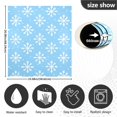 thumbnail image 5 of Yayeee Magnetic Dishwasher Cover for The Front Decoration Home Kitchen Machine Sticker Protector, Snowflake Pattern, 5 of 6
