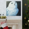 thumbnail image 6 of Snowy Owl on Ice - Canvas, 6 of 10