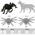 thumbnail image 4 of Labymos Halloween Dogs Cats Spider Costume Pet Party Outfits for Small Dogs Cats, 4 of 8