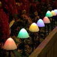 thumbnail image 2 of CNKOO LED Solar Mushroom Colored Lights Cute Fairy String Light for Garland Furniture Decor, 2 of 6