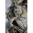 thumbnail image 2 of Zuckerman, Jim 17x24 Black Ornate Wood Framed with Double Matting Museum Art Print Titled - France, Paris Horse head on the Arc de Triomphe, 2 of 4
