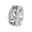 Silver, variant on Vintage Hollow Out Floral Pattern Ring for Women Stainless Steel CZ Crystal Stone Vine Engraved Wide Band