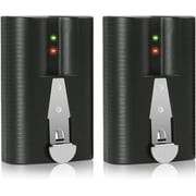 SUNBAT 6040mAh 3.65V Rechargeable Ring Camera Replacement Battery Compatible with Ring Video Doorbell 2/3/4/3 Plus/, Spotlight Cam, Stick Up Cam(2 Pack)