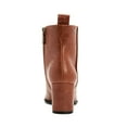 thumbnail image 3 of Calvin Klein Women's Deni Ankle Boot, Dark Cuoio, 5, 3 of 5