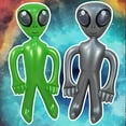 thumbnail image 4 of 2pcs Alien Balloons Green Inflatable Alien Jumbo Alien Inflate Toy for Party Decorations, Birthday, Halloween, Alien Theme Party, 4 of 5
