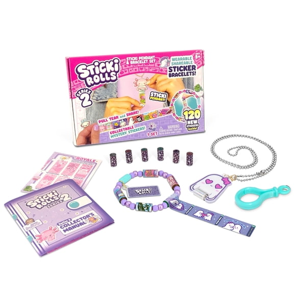 Paquete de Colgantes Sky Castle Sticki Rolls Serie 2 con 120 Stickers