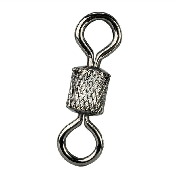 Conector Giratorio de Pesca, Giratorio de Anillo Sólido para Gancho Kana de Seguridad, Adecuado para Accesorios de Pesca A