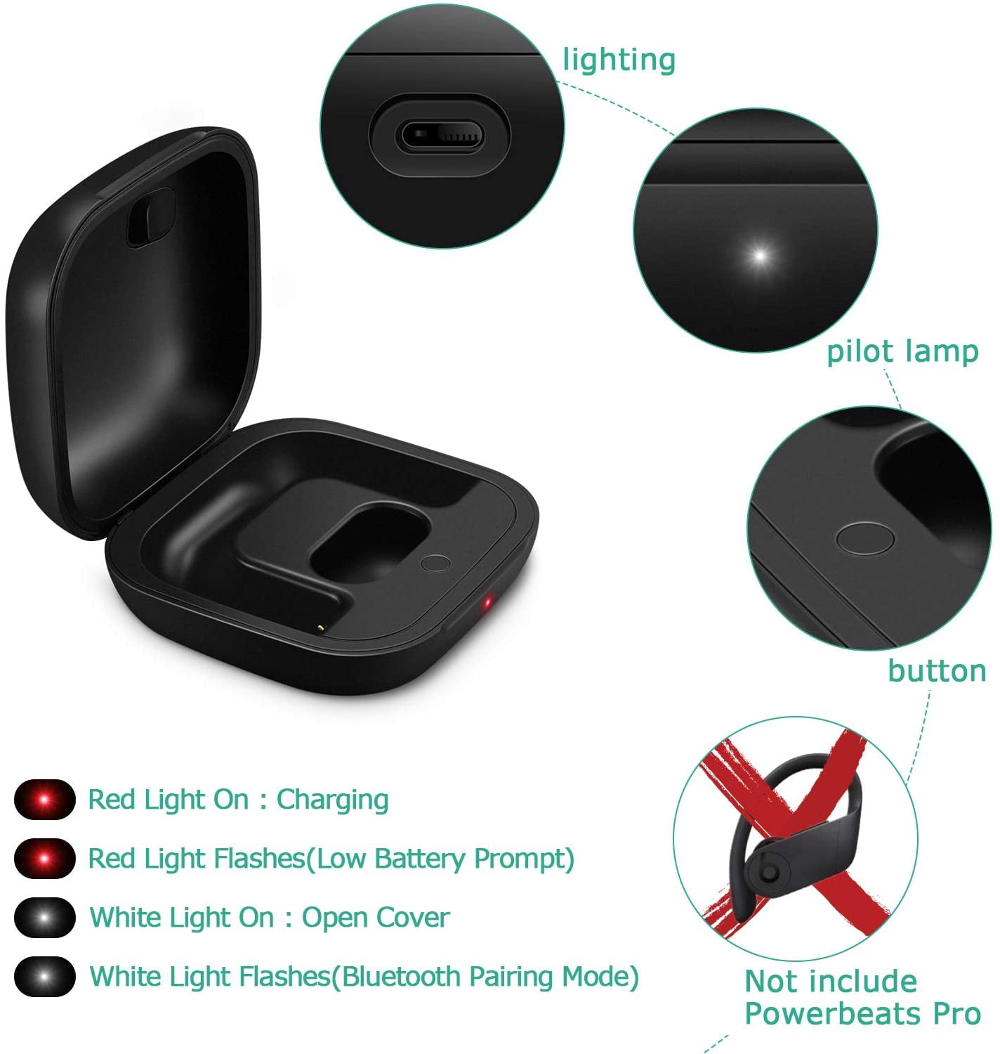 Charging Case Replacement Compatible 